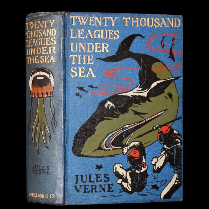 1905 Rare Book - Twenty Thousand Leagues Under the Sea by Jules Verne
