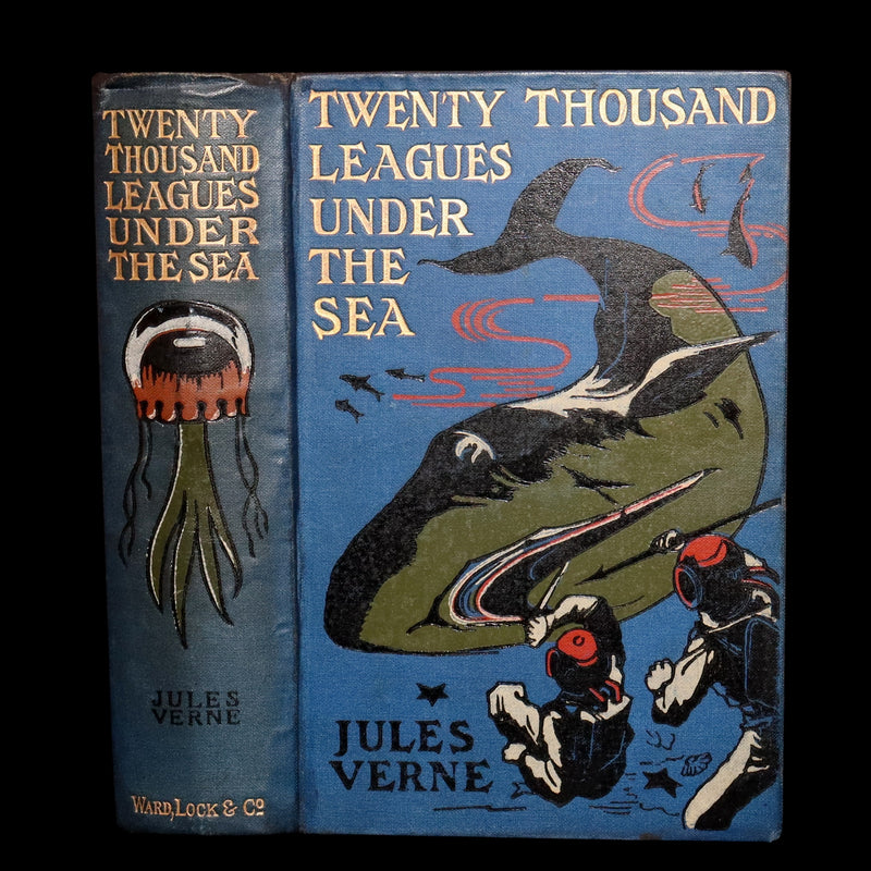 1905 Rare Book - Twenty Thousand Leagues Under the Sea by Jules Verne