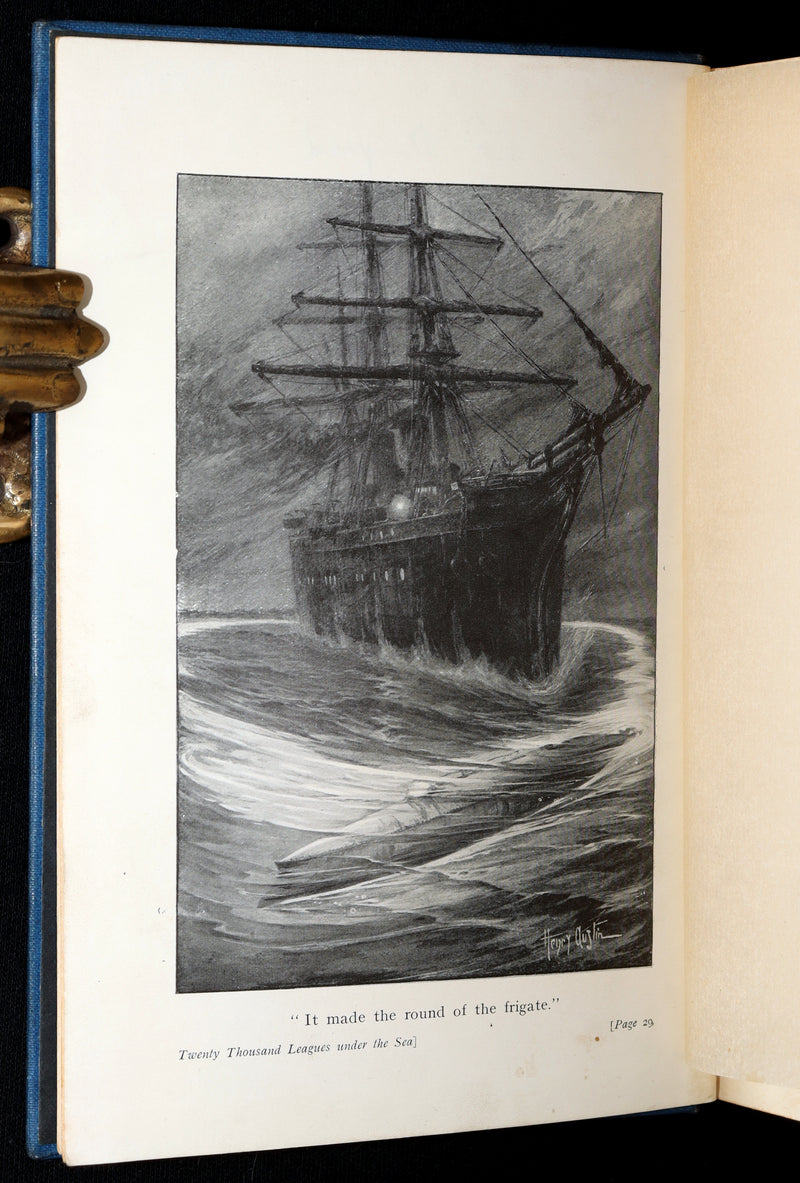 1905 Rare Book - Twenty Thousand Leagues Under the Sea by Jules Verne