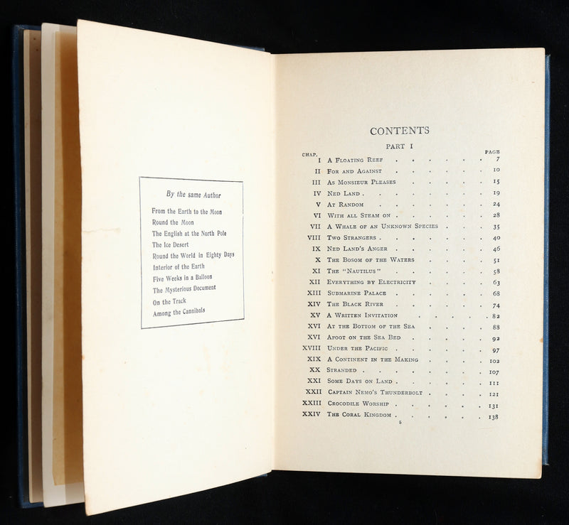 1905 Rare Book - Twenty Thousand Leagues Under the Sea by Jules Verne