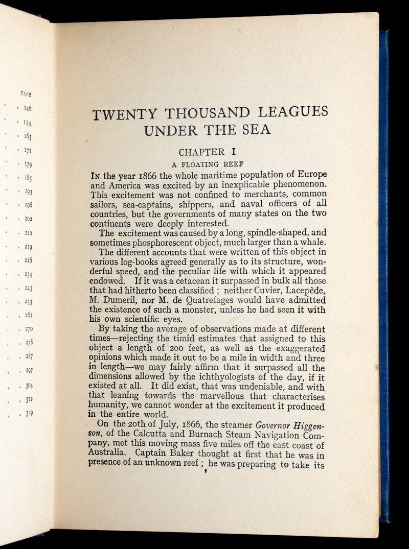1905 Rare Book - Twenty Thousand Leagues Under the Sea by Jules Verne