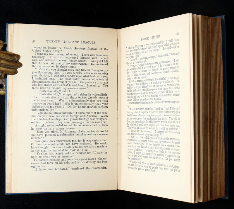 1905 Rare Book - Twenty Thousand Leagues Under the Sea by Jules Verne