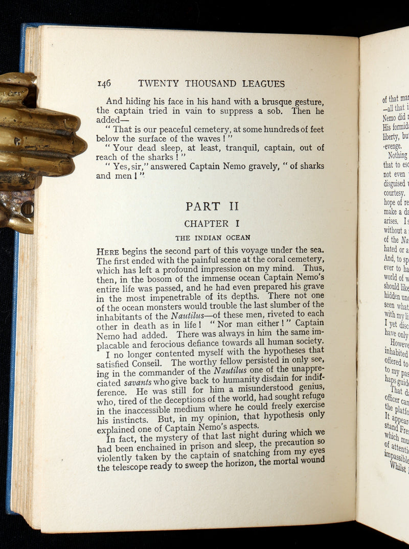 1905 Rare Book - Twenty Thousand Leagues Under the Sea by Jules Verne