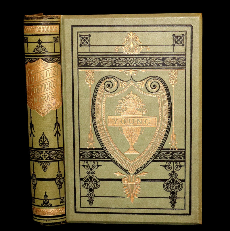 1870 Rare Book - Night Thoughts and The Poetical Works of Edward Young