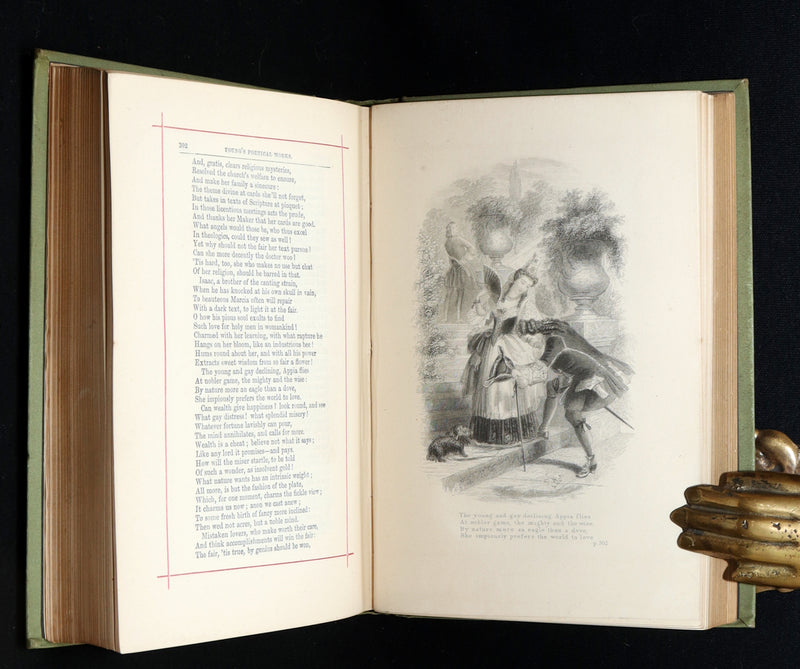 1870 Rare Book - Night Thoughts and The Poetical Works of Edward Young