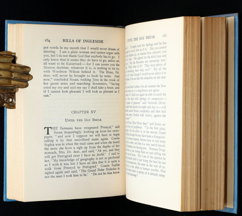 1936 Rare Book - Rilla of Ingleside by Lucy Maud Montgomery