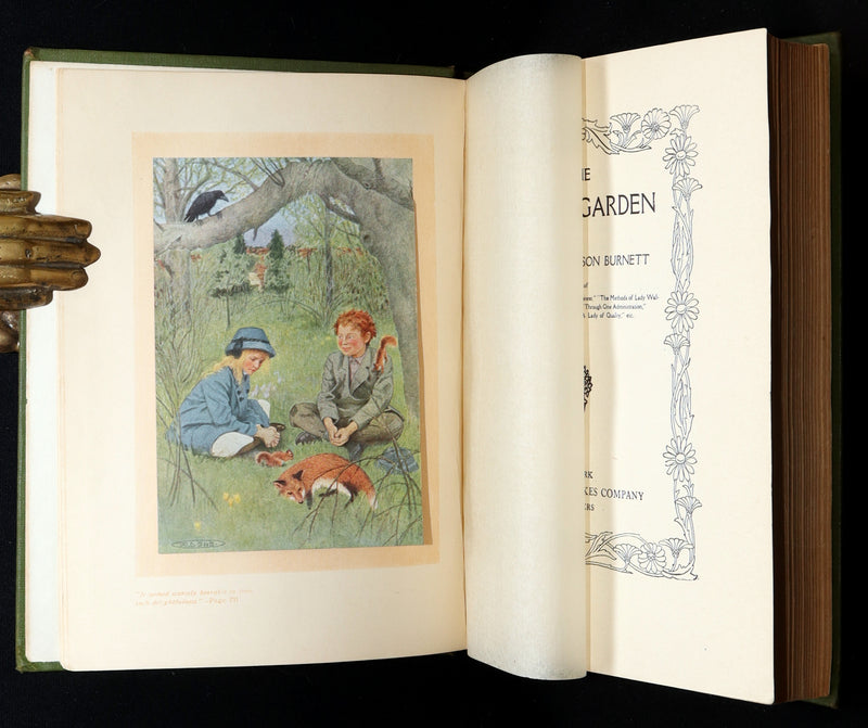 1911 Rare First Edition - The Secret Garden illustrated by Maria Louise Kirk
