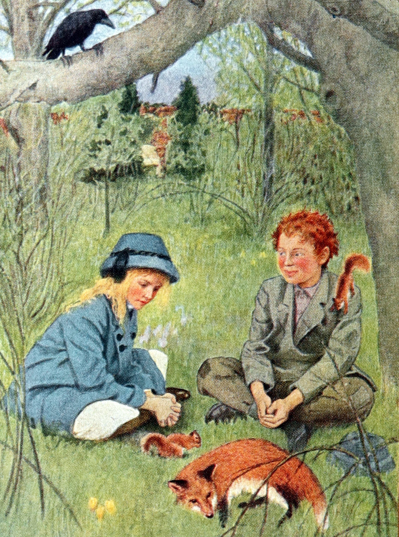 1911 Rare First Edition - The Secret Garden illustrated by Maria Louise Kirk