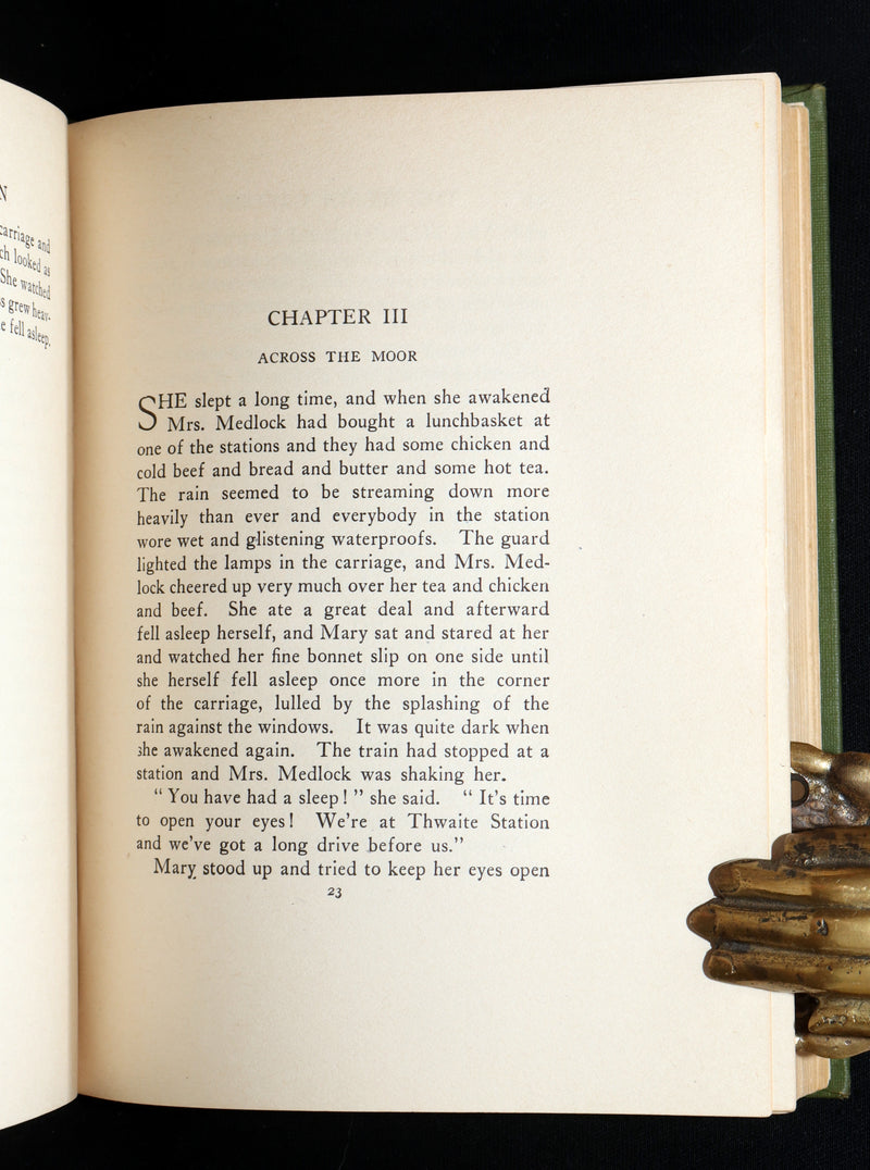 1911 Rare First Edition - The Secret Garden illustrated by Maria Louise Kirk