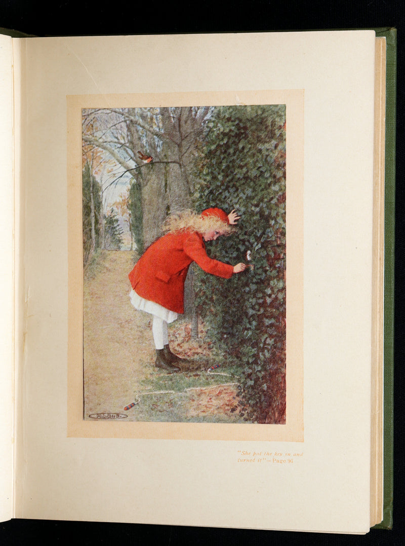 1911 Rare First Edition - The Secret Garden illustrated by Maria Louise Kirk