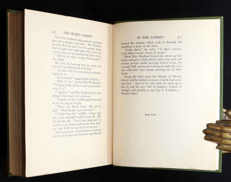 1911 Rare First Edition - The Secret Garden illustrated by Maria Louise Kirk