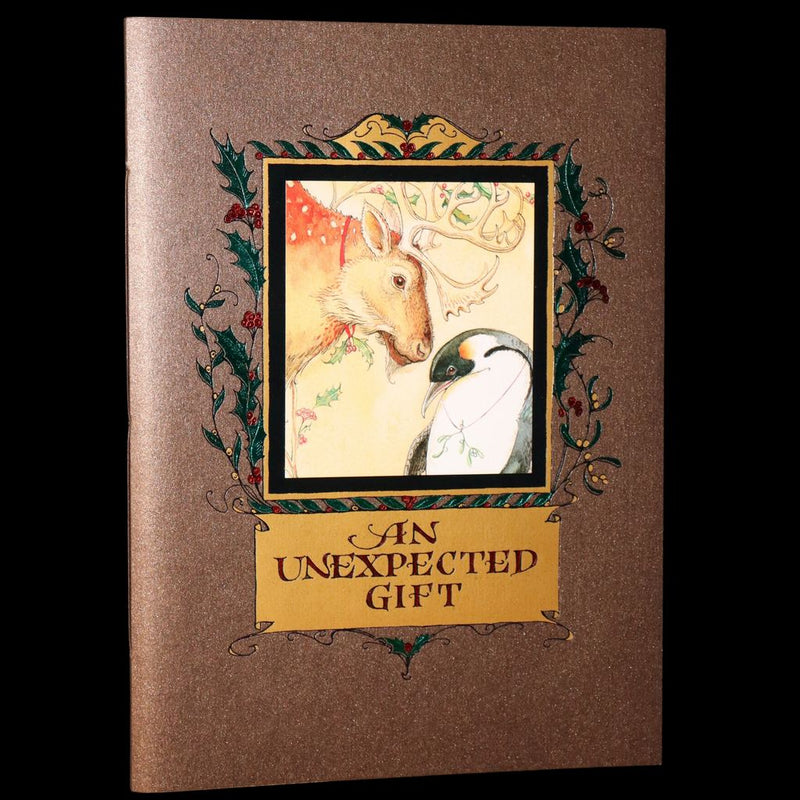 2013 Rare Book - An Unexpected Gift, A Christmas Tale by Charles van Sandwyk