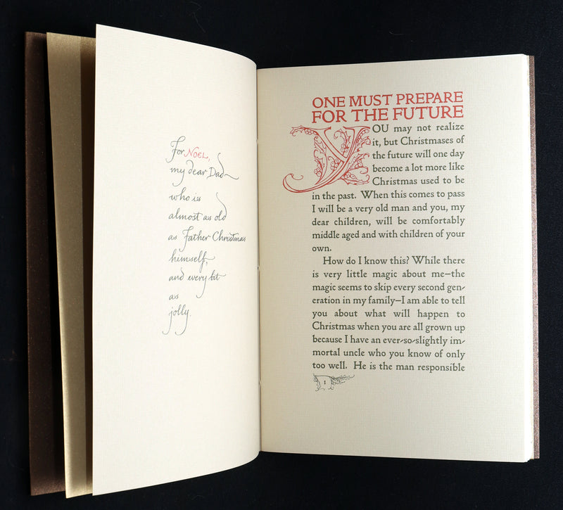 2013 Rare Book - An Unexpected Gift, A Christmas Tale by Charles van Sandwyk