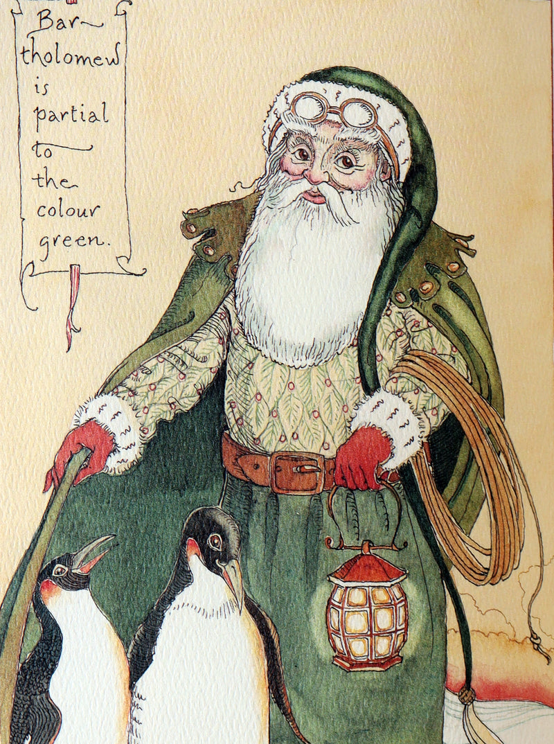 2013 Rare Book - An Unexpected Gift, A Christmas Tale by Charles van Sandwyk