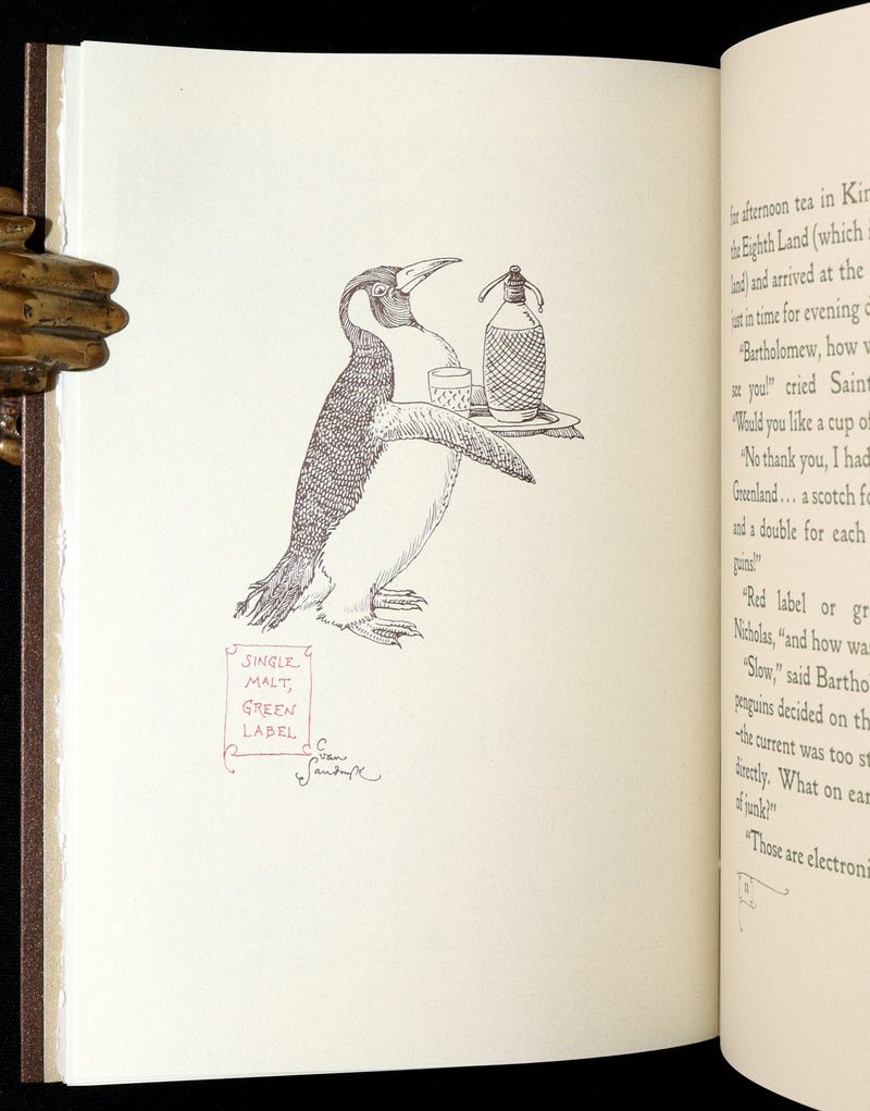 2013 Rare Book - An Unexpected Gift, A Christmas Tale by Charles van Sandwyk