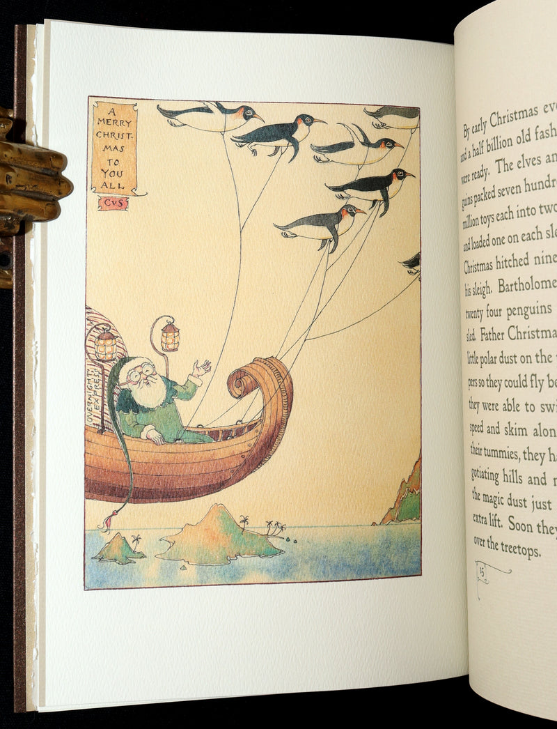 2013 Rare Book - An Unexpected Gift, A Christmas Tale by Charles van Sandwyk