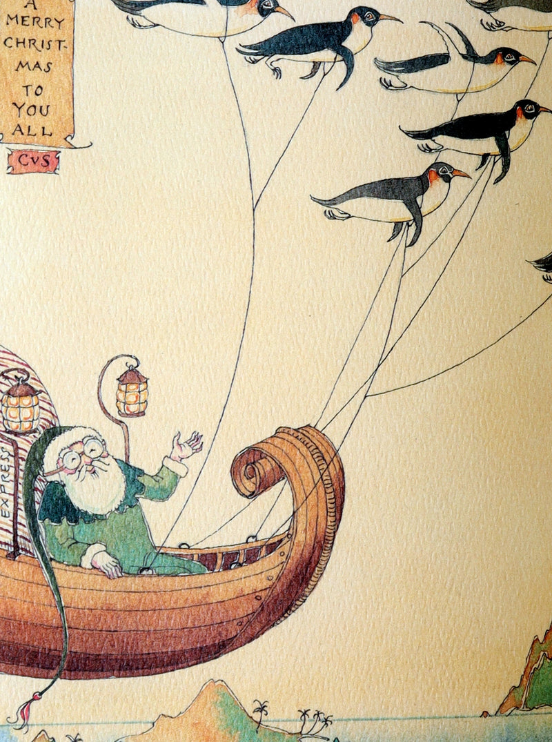 2013 Rare Book - An Unexpected Gift, A Christmas Tale by Charles van Sandwyk