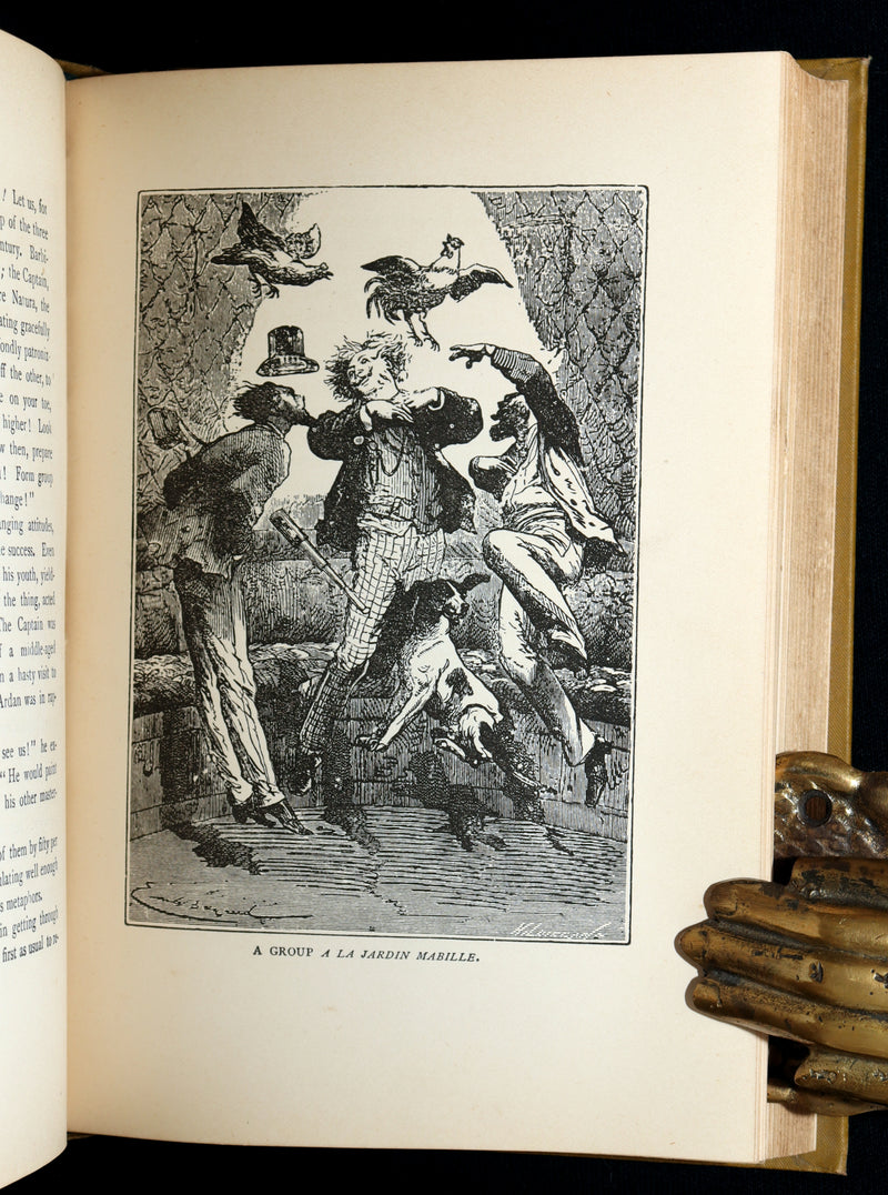 1890 Rare Book - All Around the Moon by Jules Verne, Illustrated