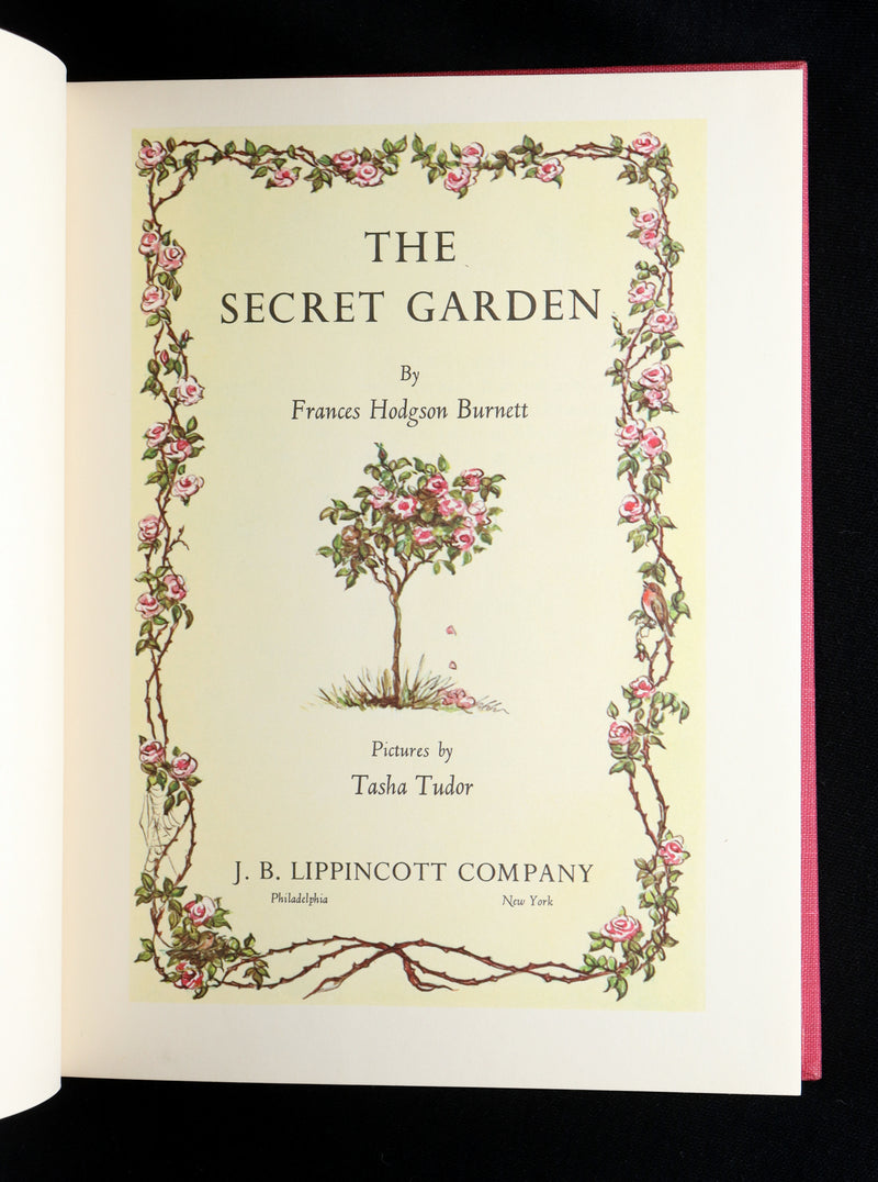 1962 First Illustrated Edition by Tasha Tudor - The Secret Garden