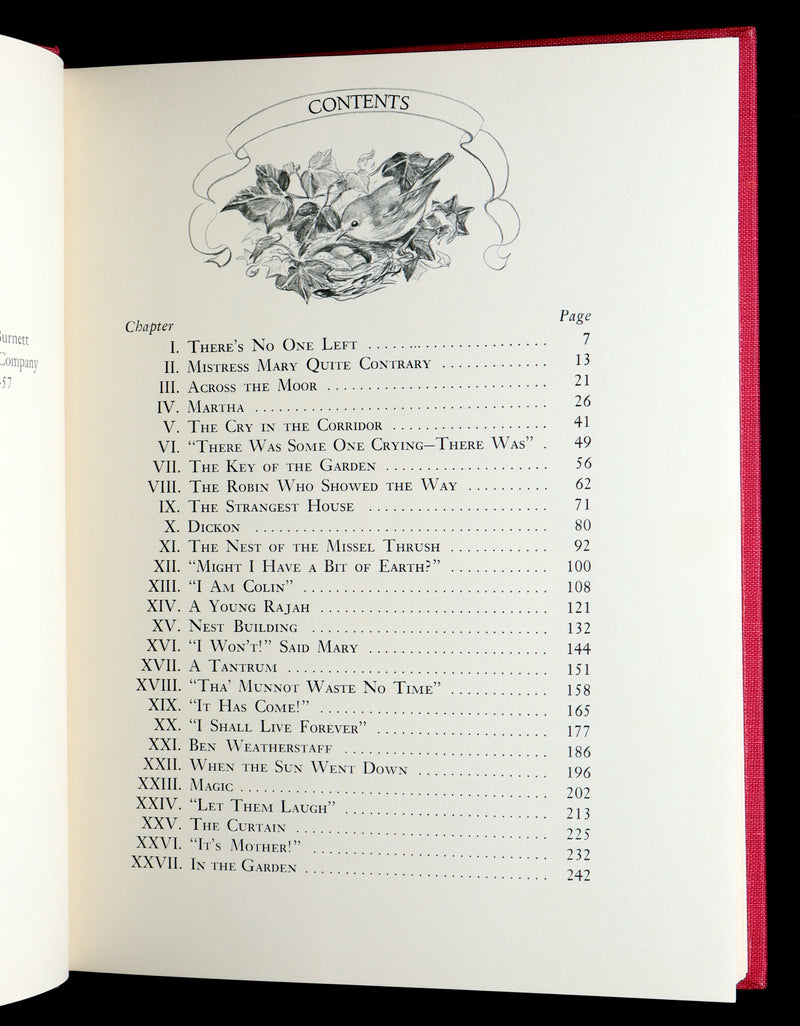 1962 First Illustrated Edition by Tasha Tudor - The Secret Garden