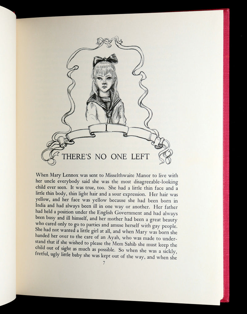 1962 First Illustrated Edition by Tasha Tudor - The Secret Garden