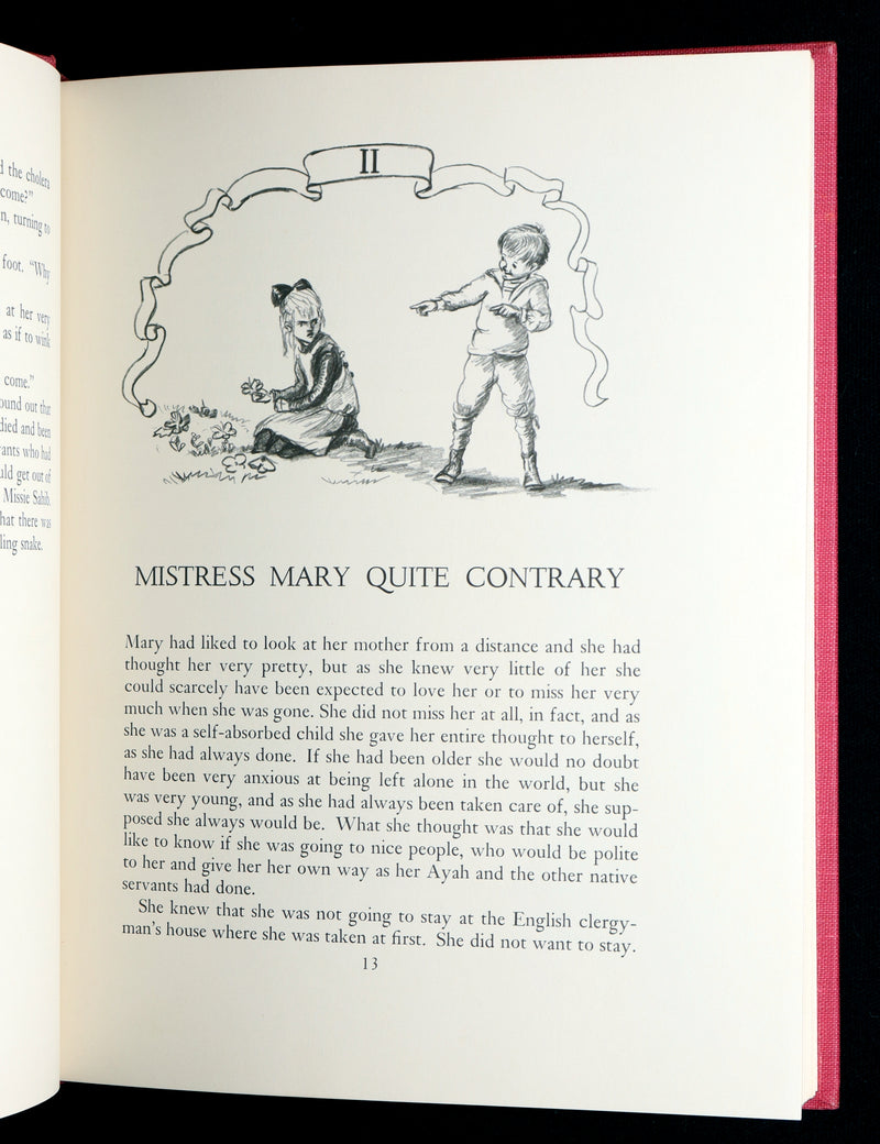 1962 First Illustrated Edition by Tasha Tudor - The Secret Garden