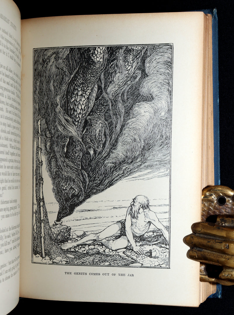 1898 Rare First Edition - The Arabian Nights by Andrew Lang, Illustrated