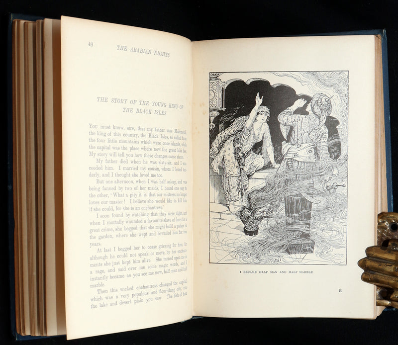 1898 Rare First Edition - The Arabian Nights by Andrew Lang, Illustrated