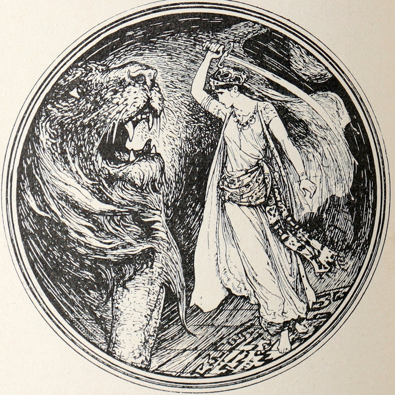 1898 Rare First Edition - The Arabian Nights by Andrew Lang, Illustrated