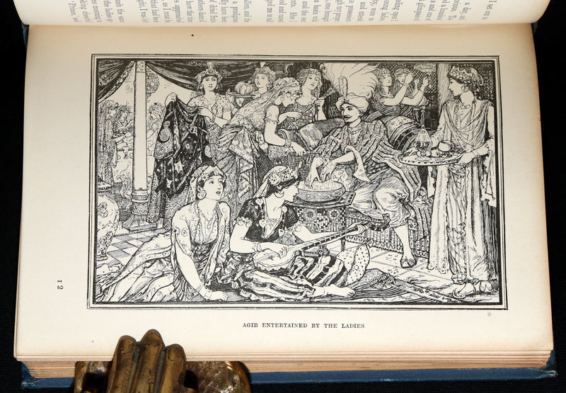 1898 Rare First Edition - The Arabian Nights by Andrew Lang, Illustrated