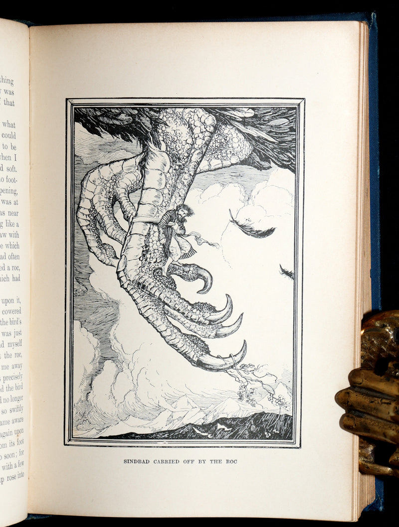 1898 Rare First Edition - The Arabian Nights by Andrew Lang, Illustrated