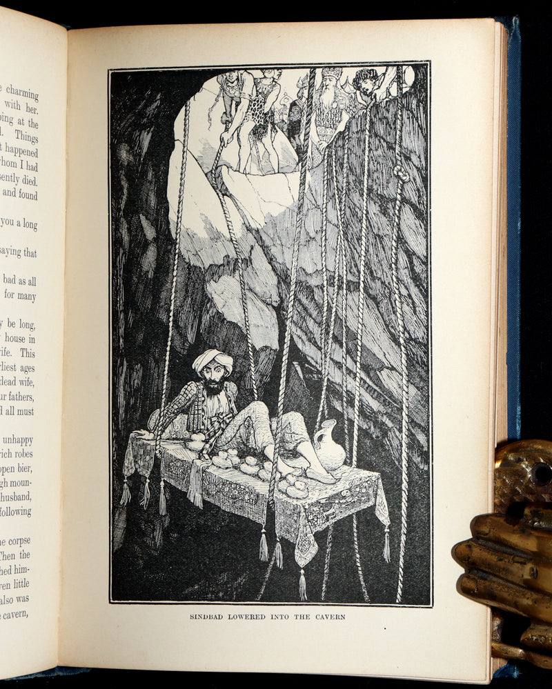1898 Rare First Edition - The Arabian Nights by Andrew Lang, Illustrated