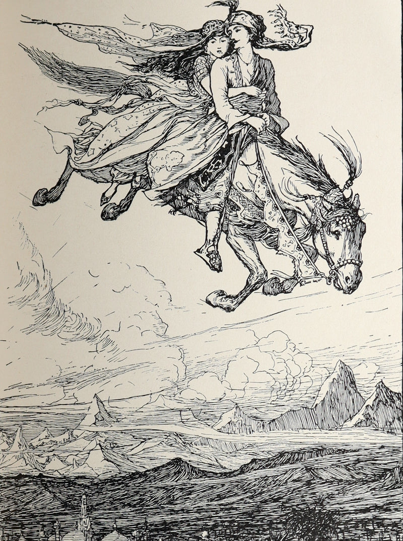 1898 Rare First Edition - The Arabian Nights by Andrew Lang, Illustrated