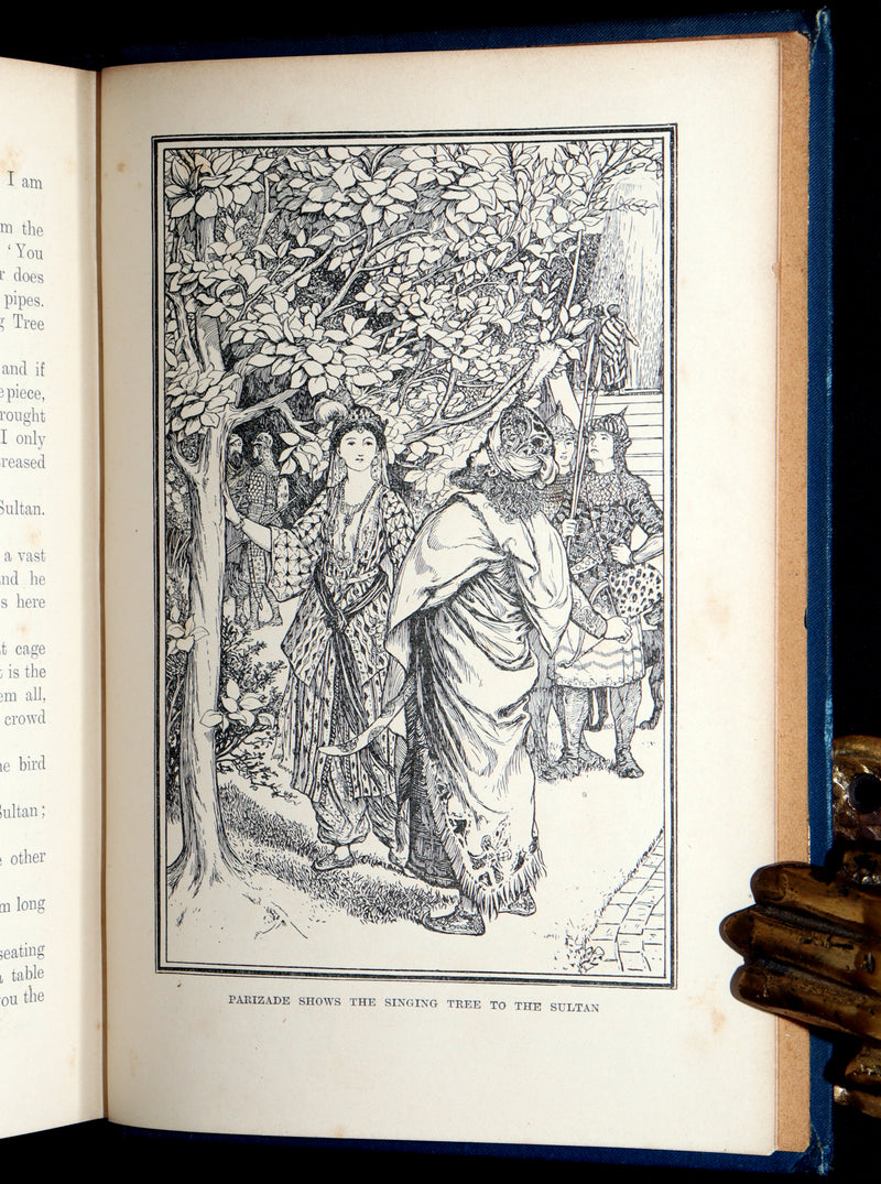 1898 Rare First Edition - The Arabian Nights by Andrew Lang, Illustrated