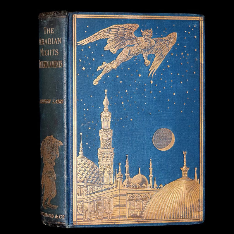 1898 Rare First Edition - The Arabian Nights by Andrew Lang, Illustrated