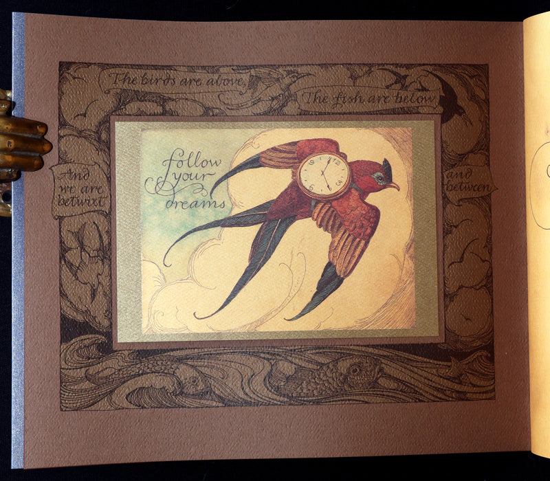 2005 Signed 1stED - Sketches from the Dream Island of Birds, Charles van Sandwyk