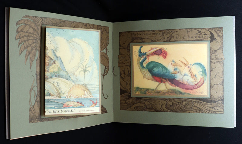 2005 Signed 1stED - Sketches from the Dream Island of Birds, Charles van Sandwyk