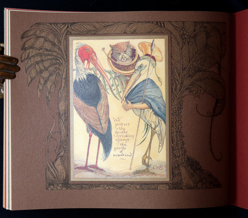 2005 Signed 1stED - Sketches from the Dream Island of Birds, Charles van Sandwyk
