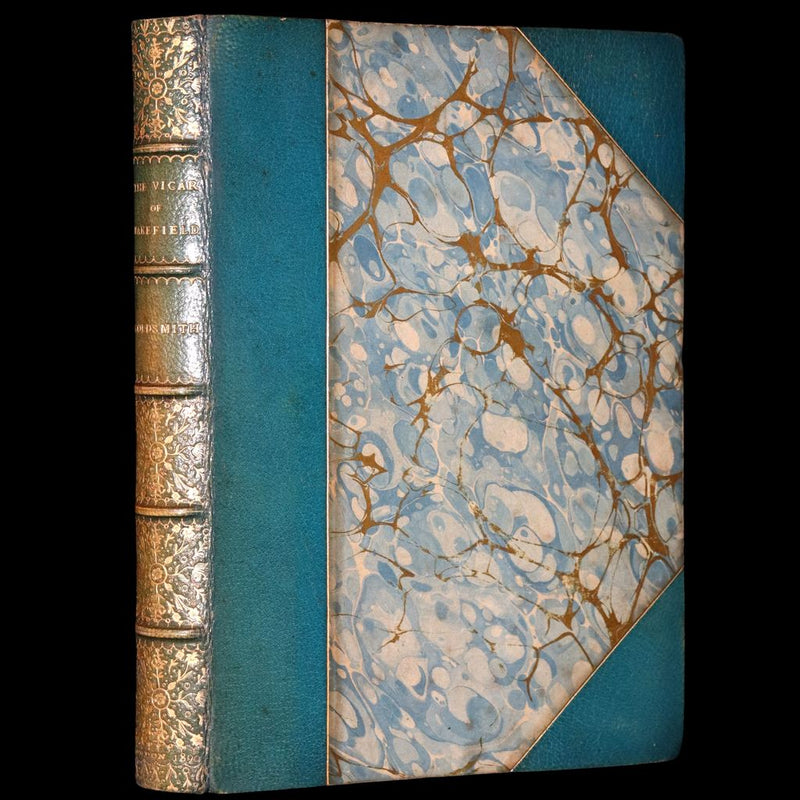 1890 Rare Ramage Binding - The Vicar of Wakefield illustrated by Hugh Thomson