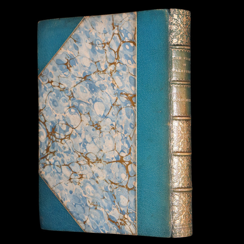 1890 Rare Ramage Binding - The Vicar of Wakefield illustrated by Hugh Thomson