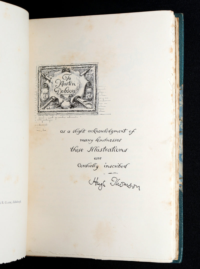 1890 Rare Ramage Binding - The Vicar of Wakefield illustrated by Hugh Thomson