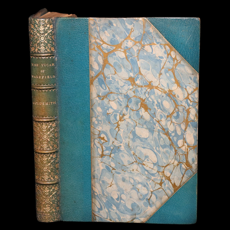 1890 Rare Ramage Binding - The Vicar of Wakefield illustrated by Hugh Thomson