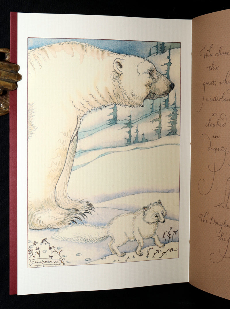 2009 Rare Signed Book - Canadian Content illustrated by Charles van Sandwyk