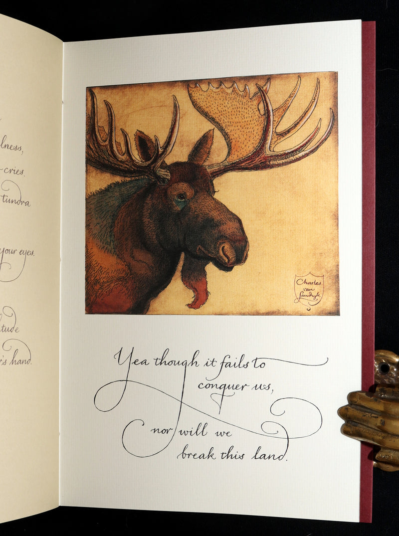 2009 Rare Signed Book - Canadian Content illustrated by Charles van Sandwyk