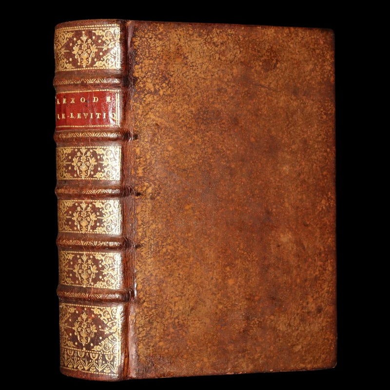 1699 Rare French Latin Bible - L’Exode et Le Lévitique, Exodus and Leviticus