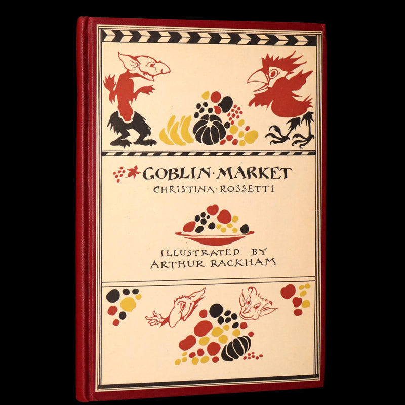 1933 Rare First US Edition - Goblin Market illustrated by Arthur Rackham