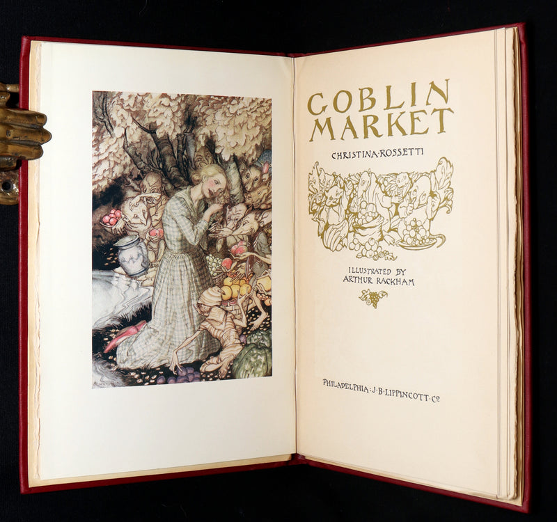 1933 Rare First US Edition - Goblin Market illustrated by Arthur Rackham