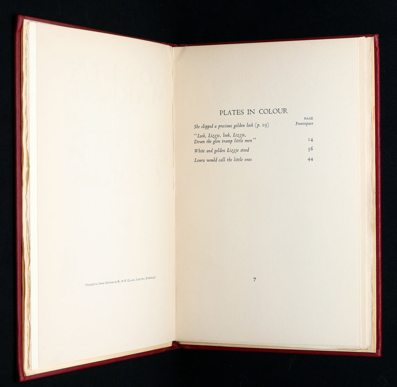 1933 Rare First US Edition - Goblin Market illustrated by Arthur Rackham