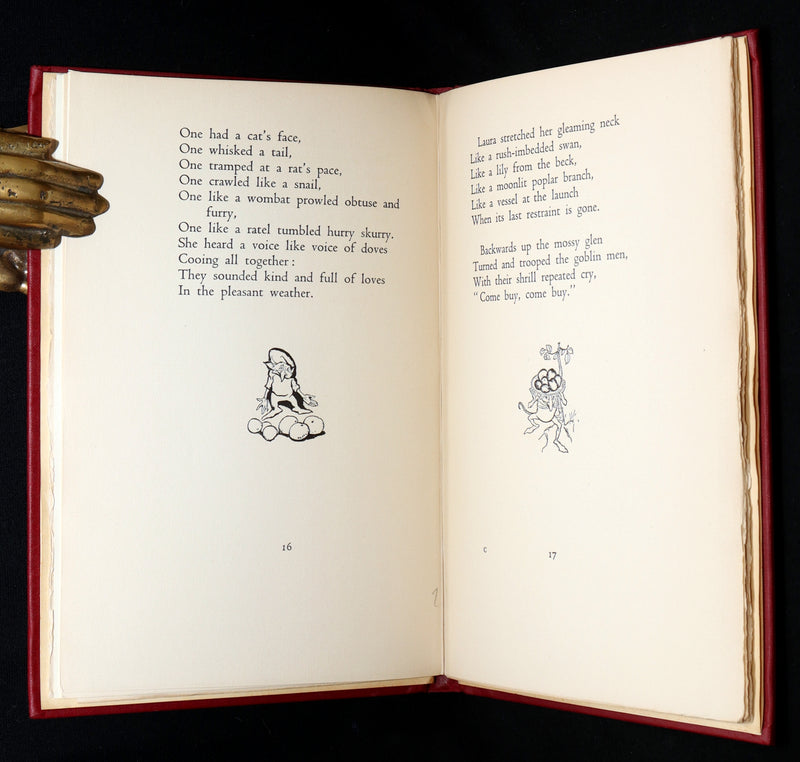 1933 Rare First US Edition - Goblin Market illustrated by Arthur Rackham