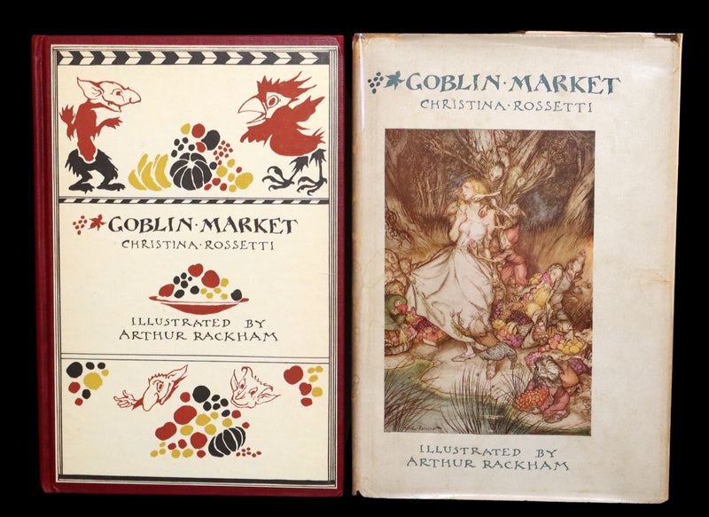 1933 Rare First US Edition - Goblin Market illustrated by Arthur Rackham